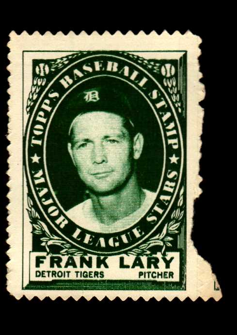 1961 Topps Stamps #153 Frank Lary