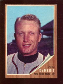 1962 Topps #4 John DeMerit
