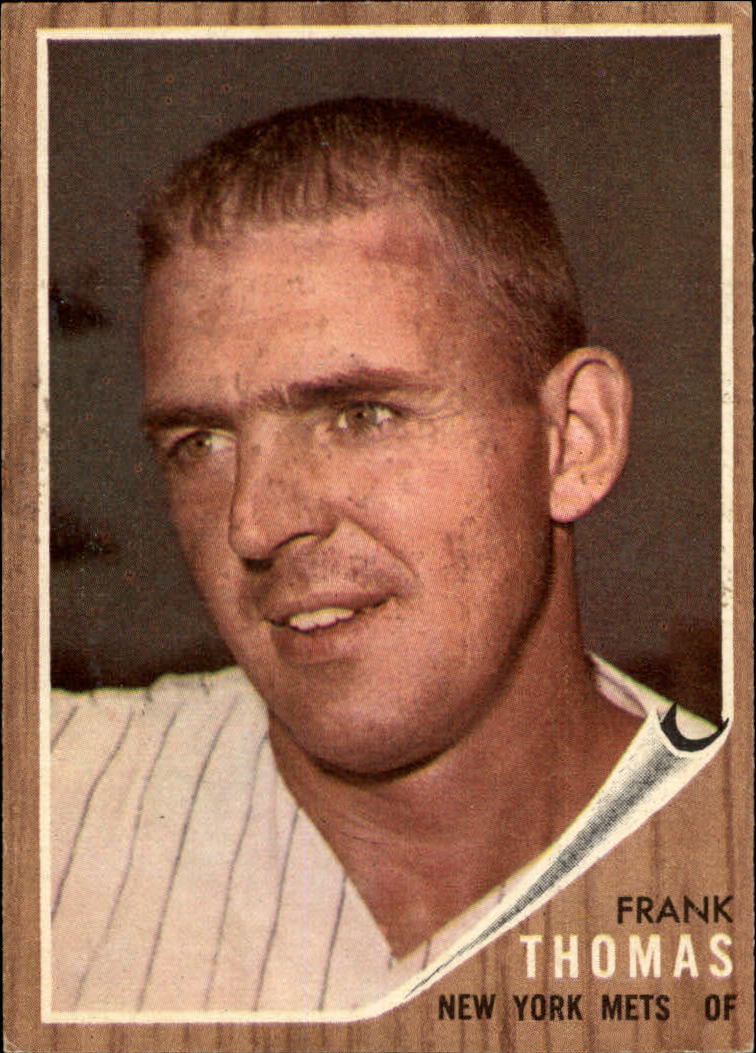 1962 Topps #7 Frank Thomas