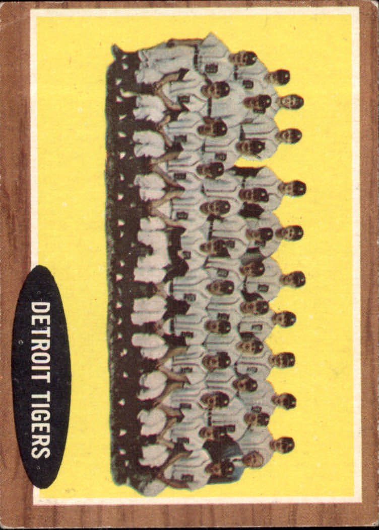 1962 Topps #24 Detroit Tigers TC
