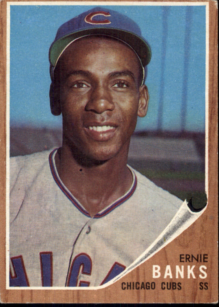 1962 Topps #25 Ernie Banks