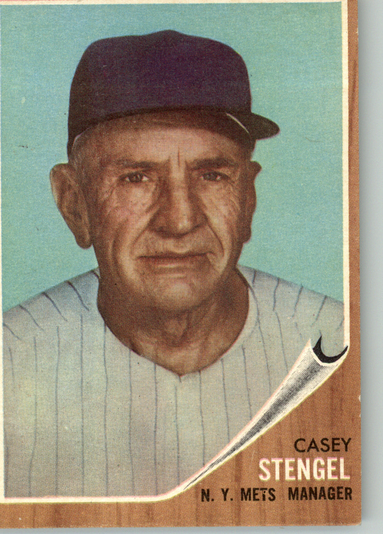 1962 Topps #29 Casey Stengel MG