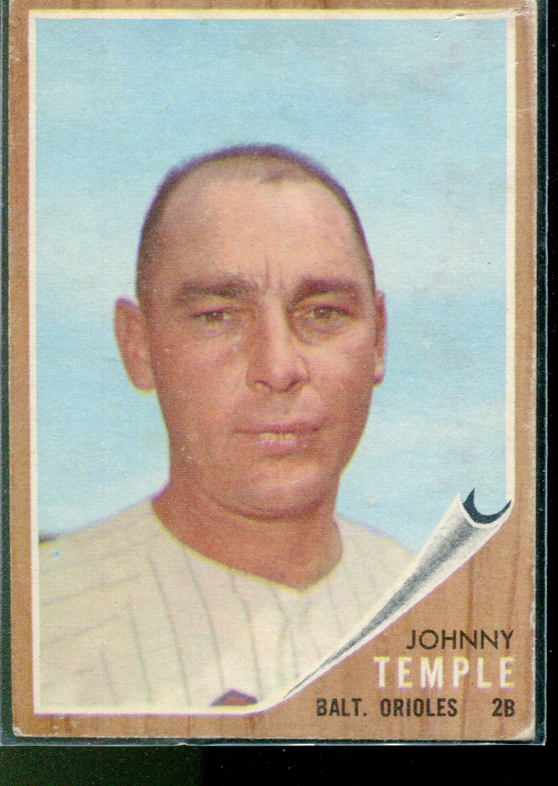 1962 Topps #34 Johnny Temple