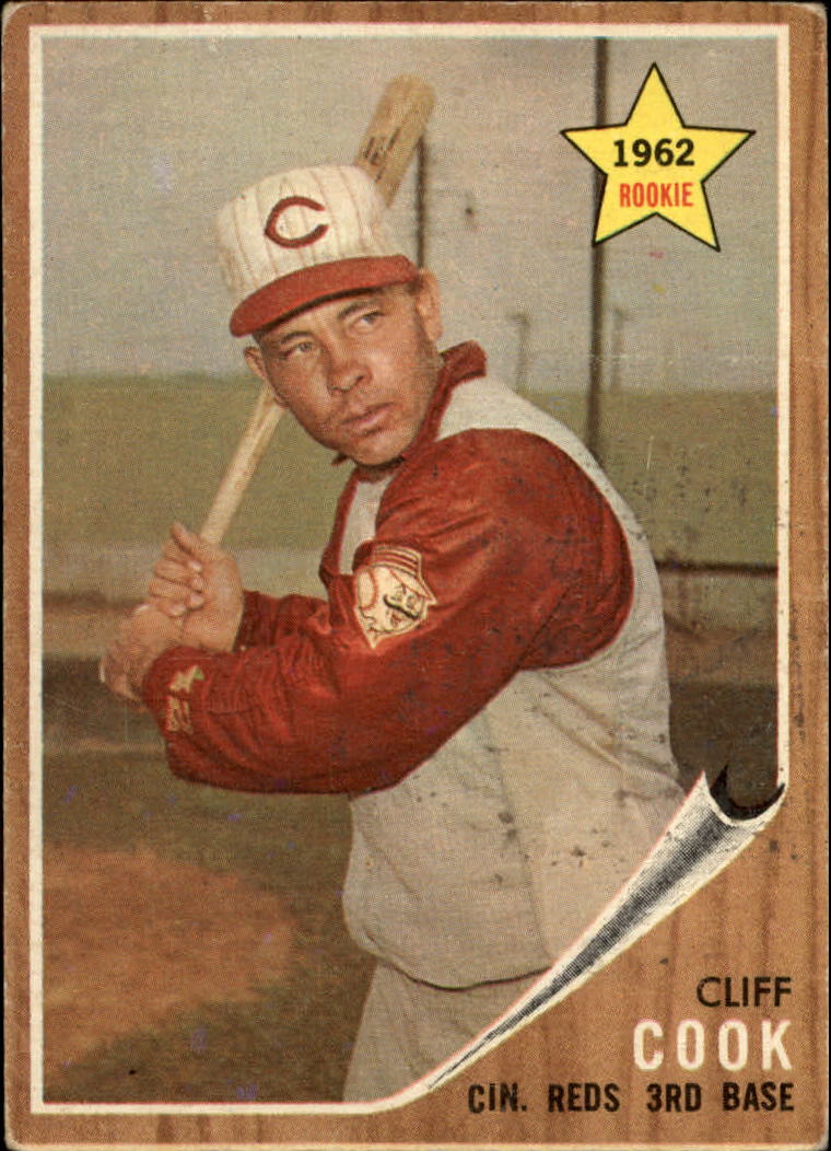 1962 Topps #41 Cliff Cook