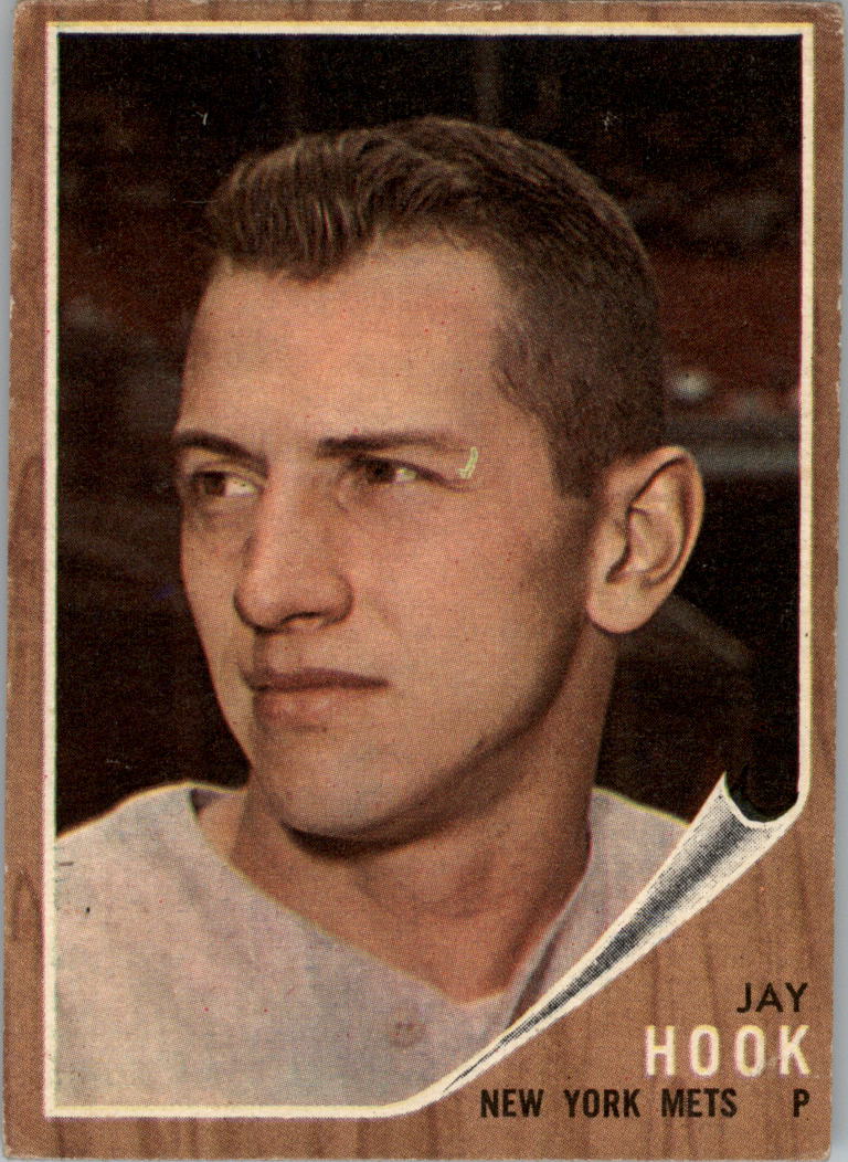 1961 TOPPS #162 JAY HOOK（1962 Topps #94 Jay Hook - VG