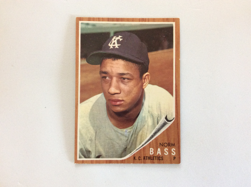 1962 Topps #122 Norm Bass RC