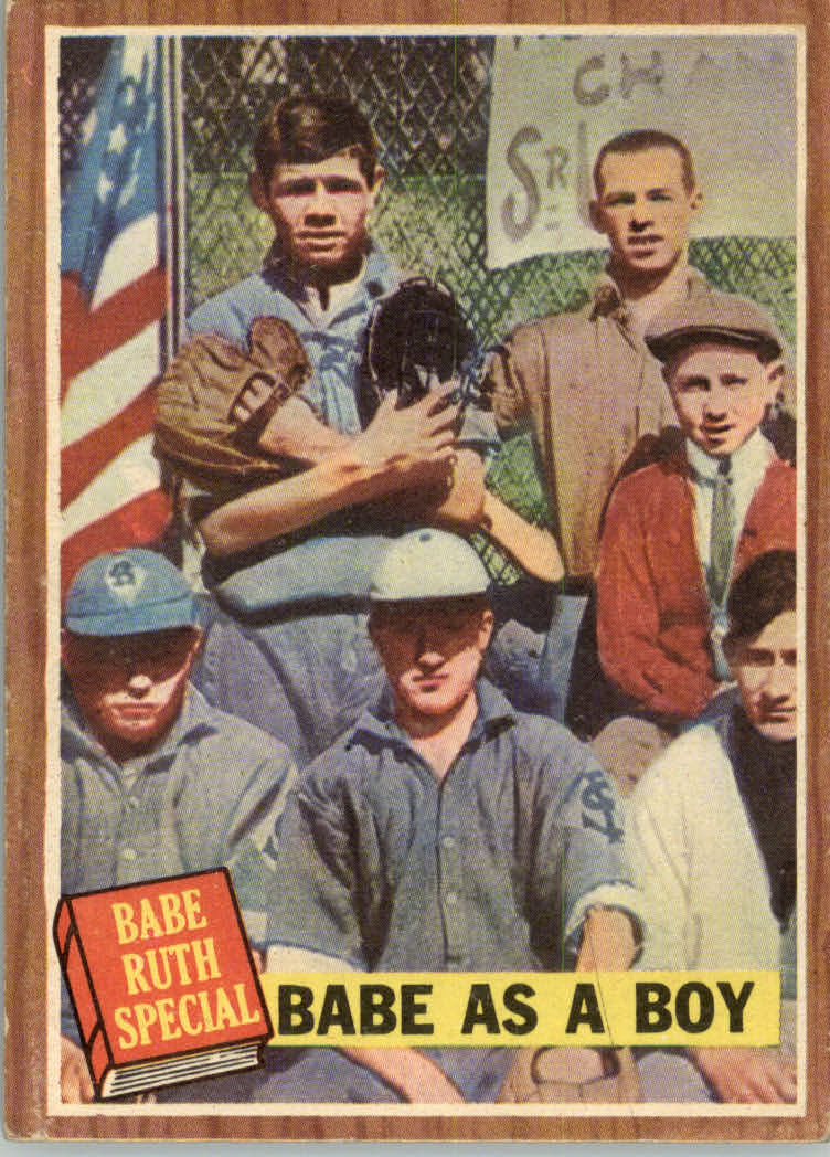 1962 Topps #142 Babe Ruth Special Coaching For The Dodgers