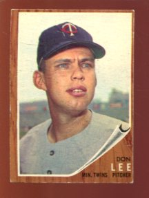1962 Topps #166 Don Lee