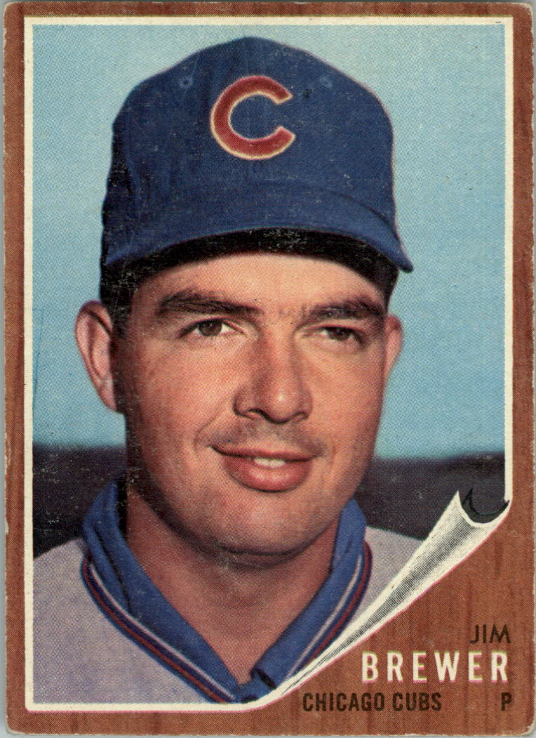 1962 Topps #191 Jim Brewer