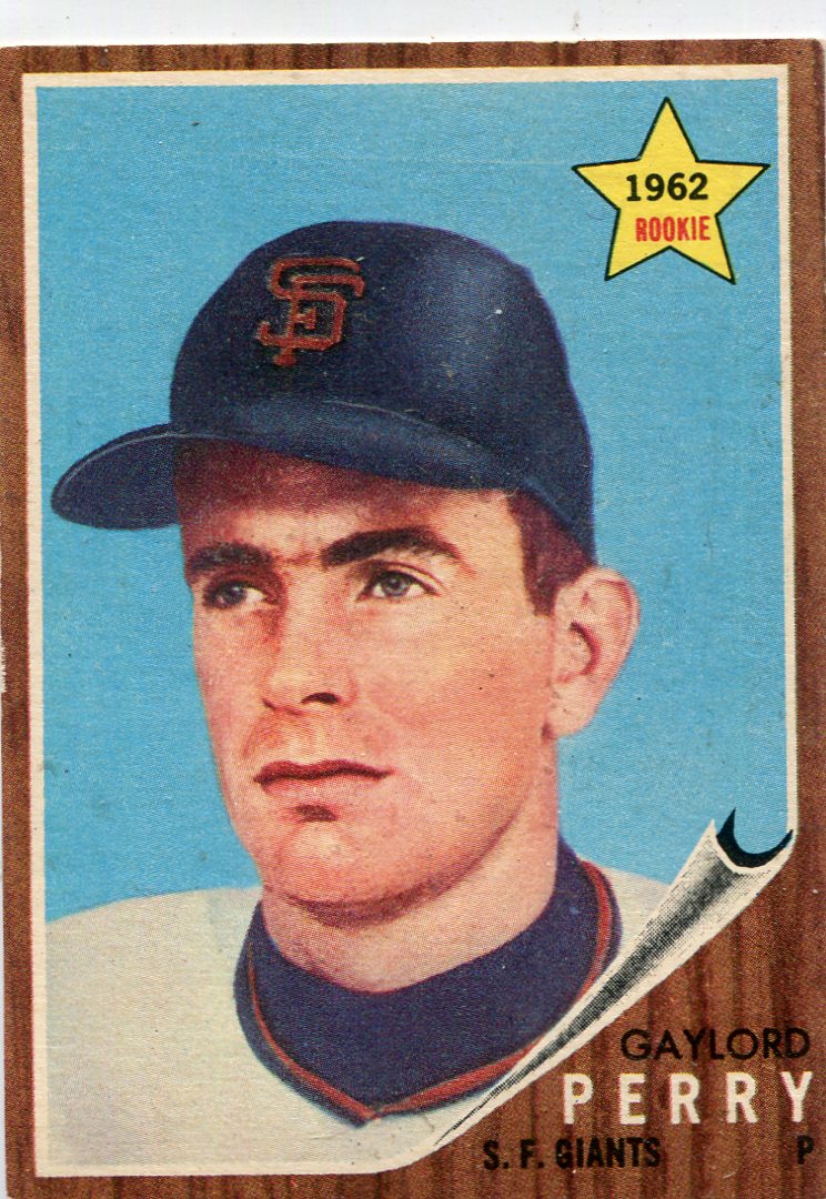 1962 Topps #199 Gaylord Perry RC