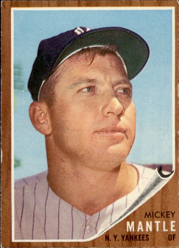 1962 Topps #200 Mickey Mantle