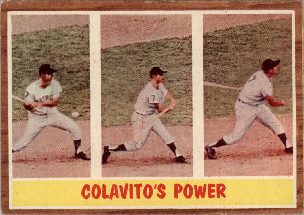 1962 Topps #314 Rocky Colavito IA