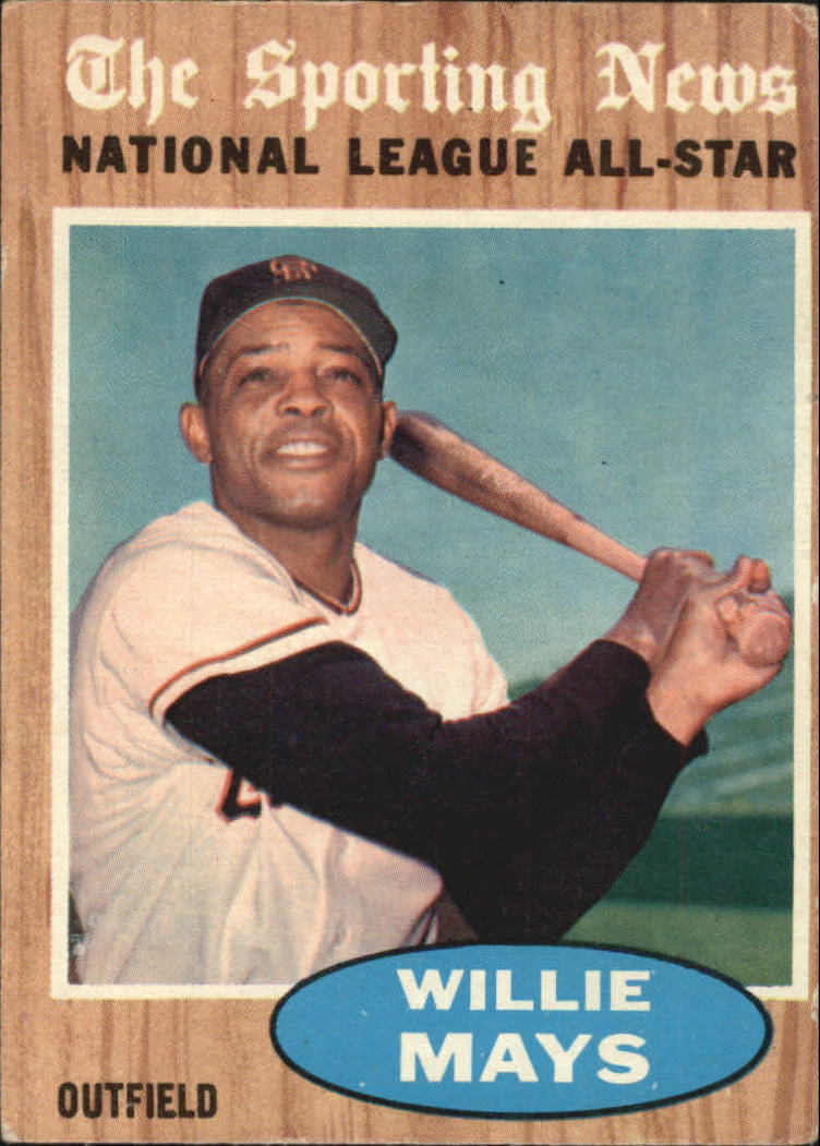 1962 Topps #395 Willie Mays AS