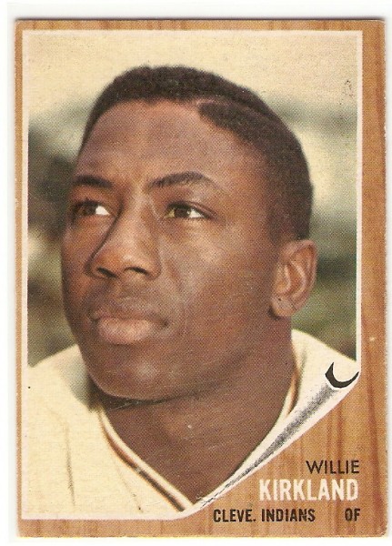 1962 Topps #447 Willie Kirkland