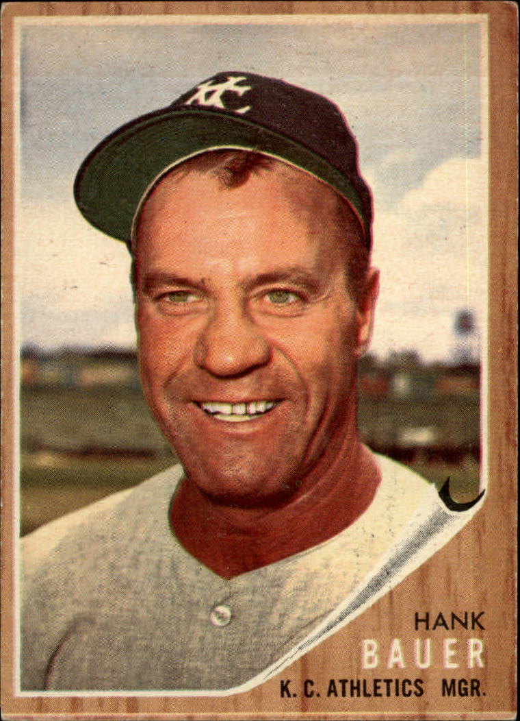 1962 Topps #463 Hank Bauer MG