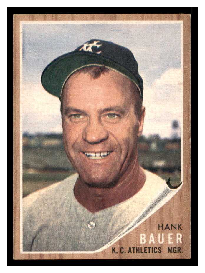 1962 Topps #463 Hank Bauer MG
