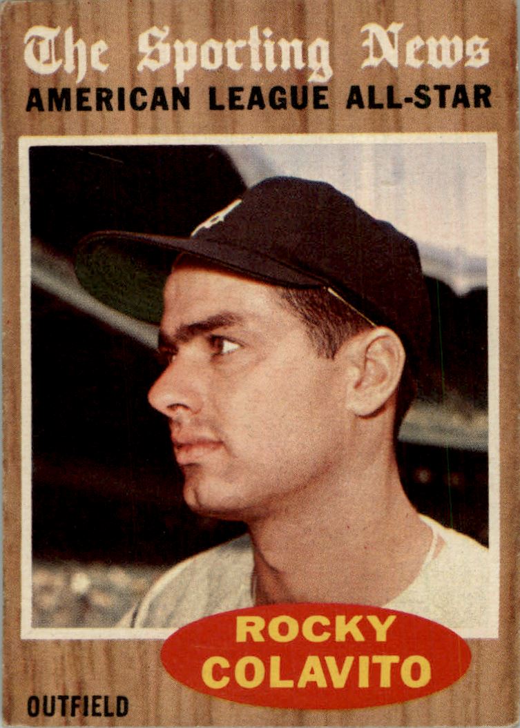 1960 Topps Rocky Colavito