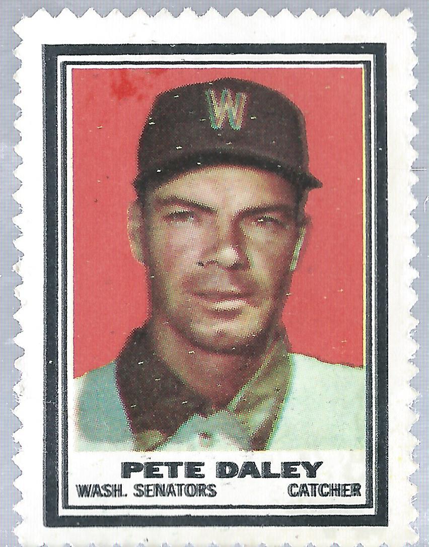 1962 Topps Stamps #94 Pete Daley