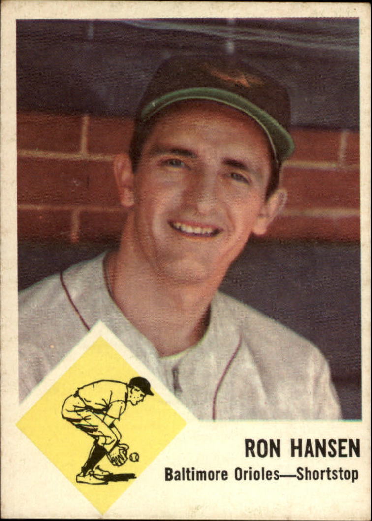 1963 Fleer #2 Ron Hansen