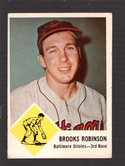 1963 Fleer #4 Brooks Robinson