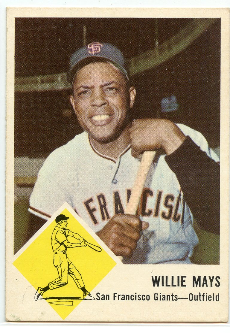 1963 Fleer 5 Willie Mays Ex+