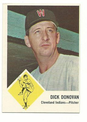 1963 Fleer #11 Dick Donovan
