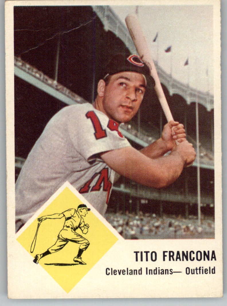 1963 Fleer #12 Tito Francona