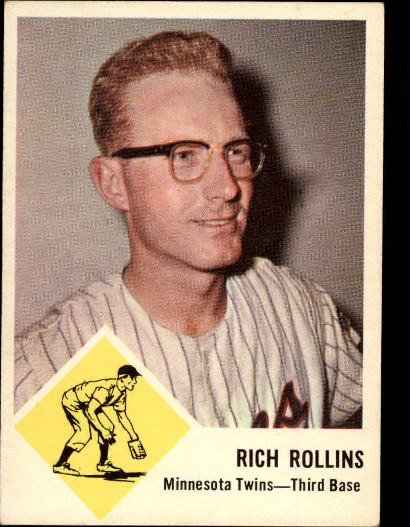 1963 Fleer #24 Rich Rollins