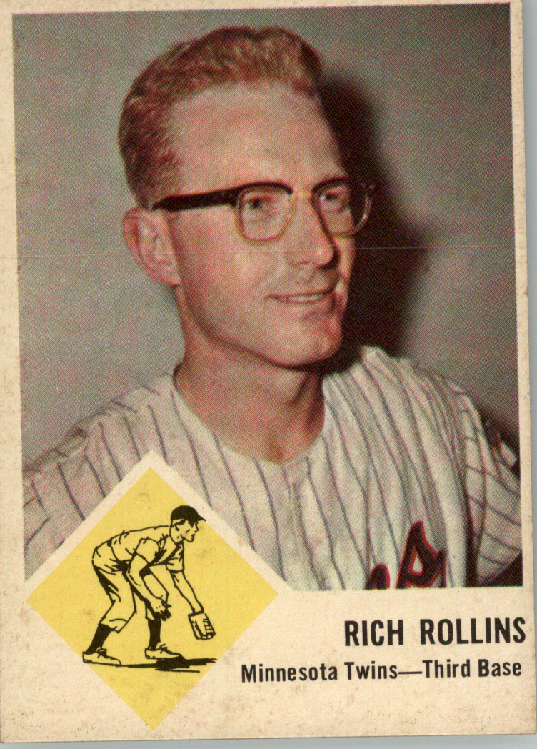 1963 Fleer #24 Rich Rollins