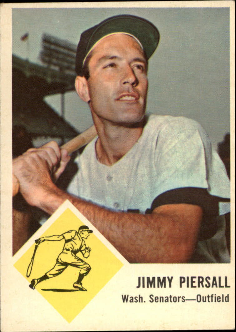 1963 Fleer #29 Jimmy Piersall