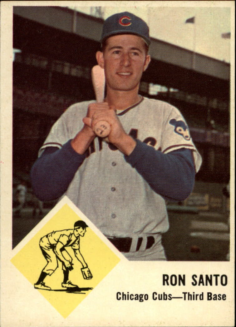 1963 Fleer #32 Ron Santo