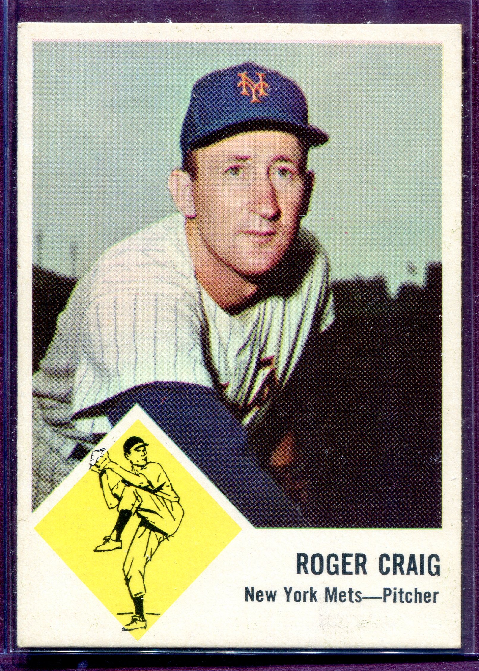 1963 Fleer #47 Roger Craig