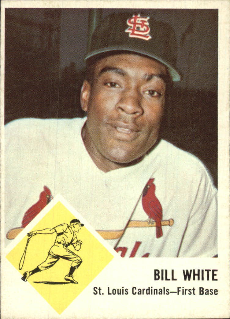 1963 Fleer #63 Bill White