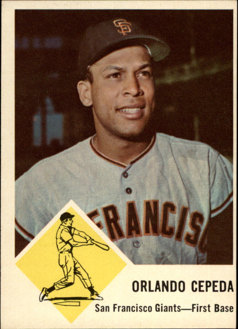 1963 Fleer #64 Orlando Cepeda