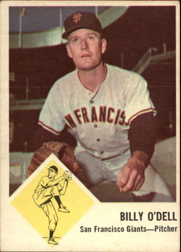 1963 Fleer #66 Billy O'Dell