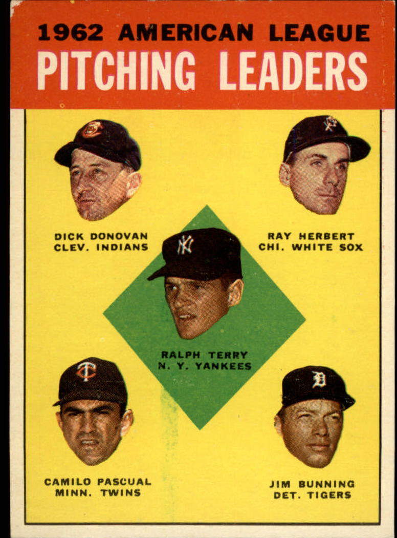 1963 TOPPS BASEBALL ASSORTED SINGLES U-PICK #2-73 - Picture 10 of 483