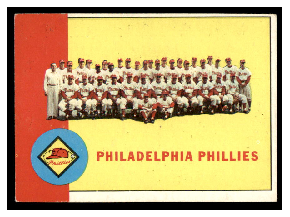 1963 Topps #13 Philadelphia Phillies TC
