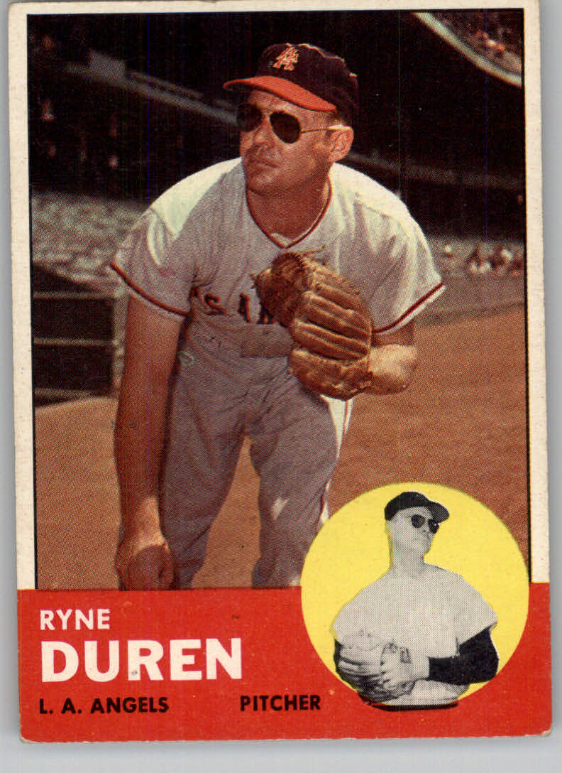 1963 Topps #17 Ryne Duren