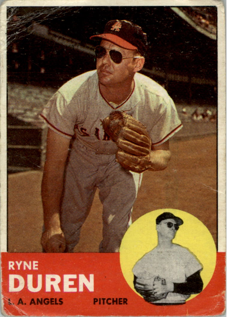 1963 Topps #17 Ryne Duren