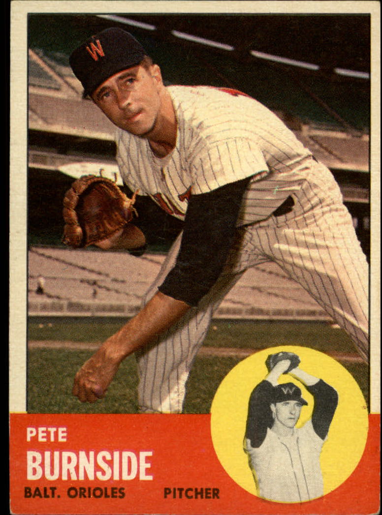 1963 TOPPS BASEBALL ASSORTED SINGLES U-PICK #2-73 - Picture 67 of 483