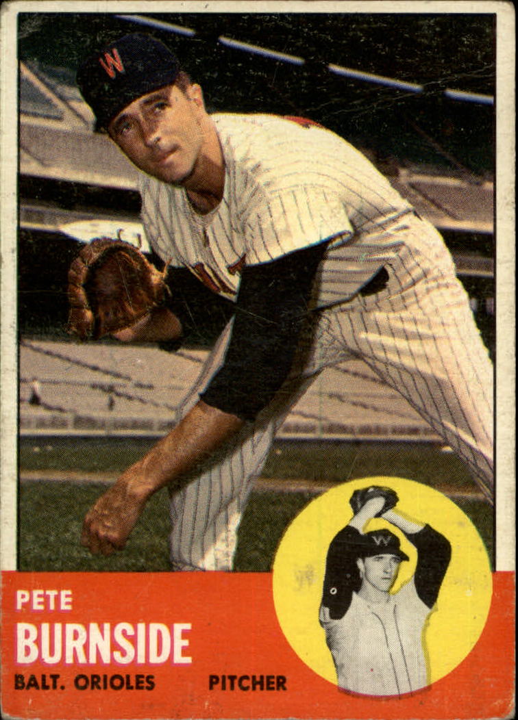 1963 TOPPS BASEBALL ASSORTED SINGLES U-PICK #2-73 - Picture 69 of 483