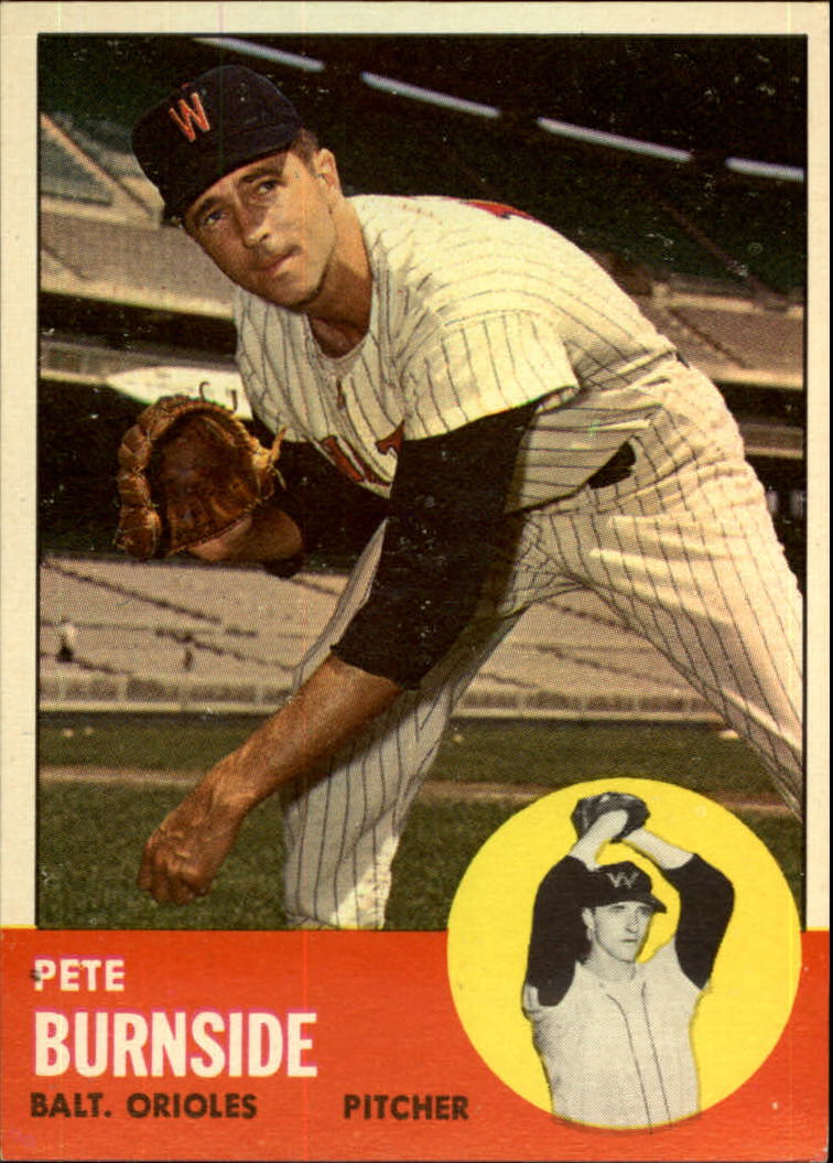 1963 TOPPS BASEBALL ASSORTED SINGLES U-PICK #2-73 - Picture 71 of 483