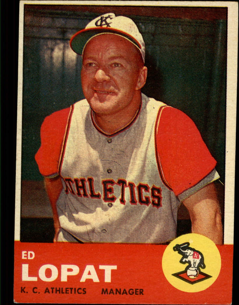 1963 TOPPS BASEBALL ASSORTED SINGLES U-PICK #2-73 - Picture 103 of 483