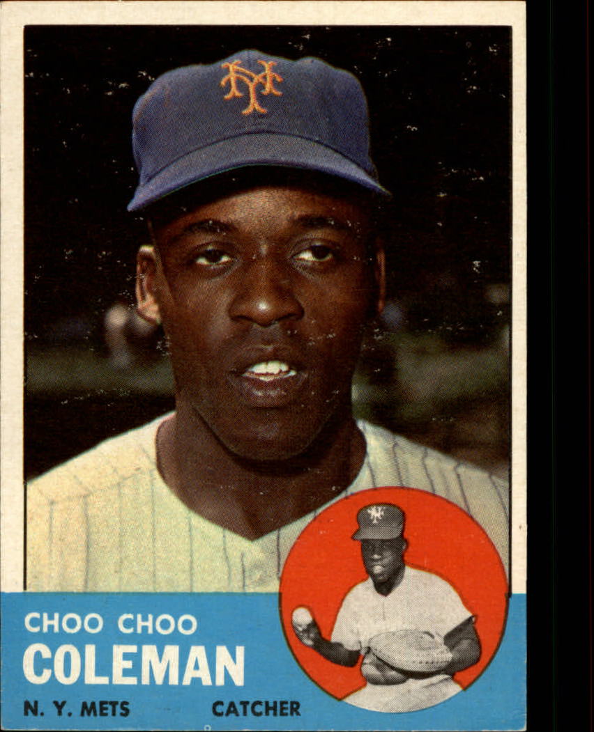 1963 Topps #27 Choo Choo Coleman