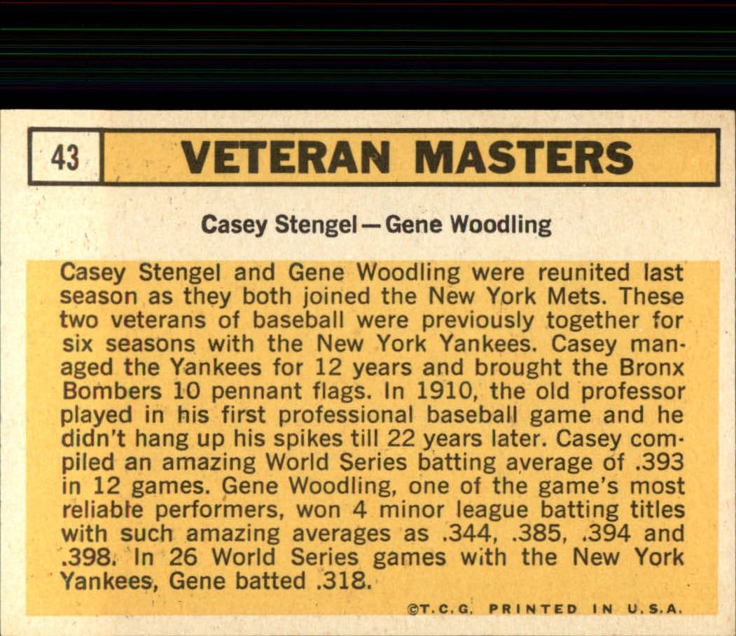 1963 TOPPS BASEBALL ASSORTED SINGLES U-PICK #2-73 - Picture 253 of 483