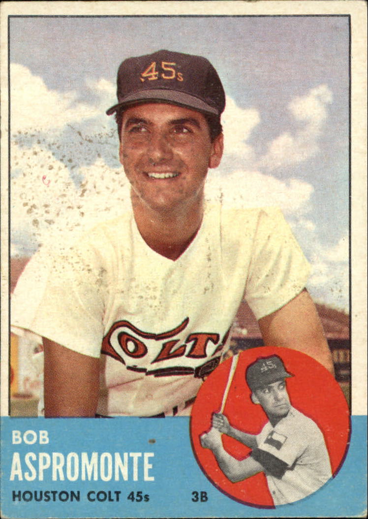 1963 TOPPS BASEBALL ASSORTED SINGLES U-PICK #2-73 - Picture 266 of 483