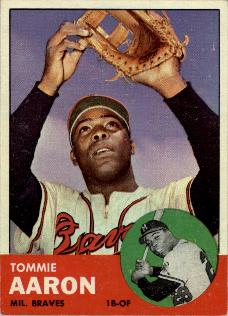 1963 Topps #46 Tommie Aaron RC
