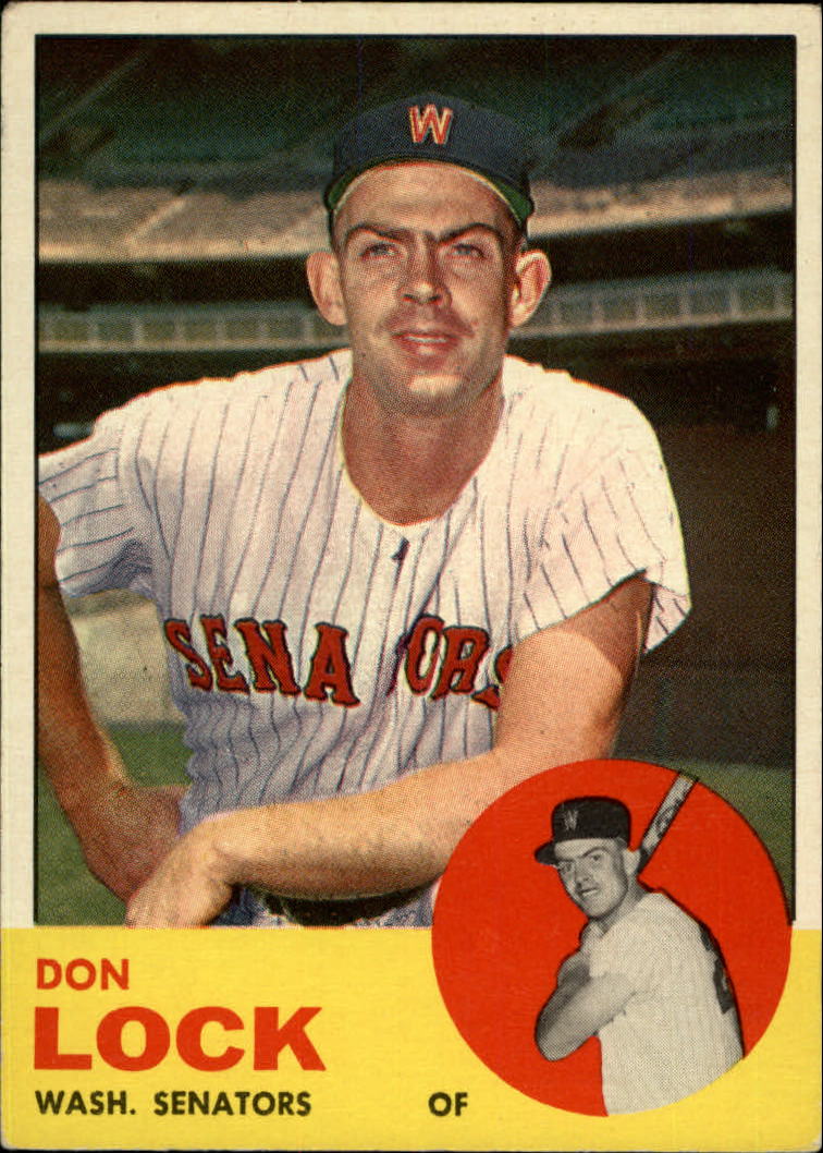 1963 TOPPS BASEBALL ASSORTED SINGLES U-PICK #2-73 - Picture 284 of 483