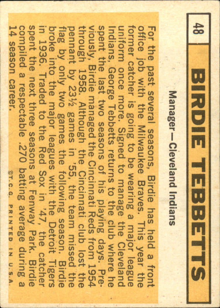 1963 TOPPS BASEBALL ASSORTED SINGLES U-PICK #2-73 - Picture 293 of 483