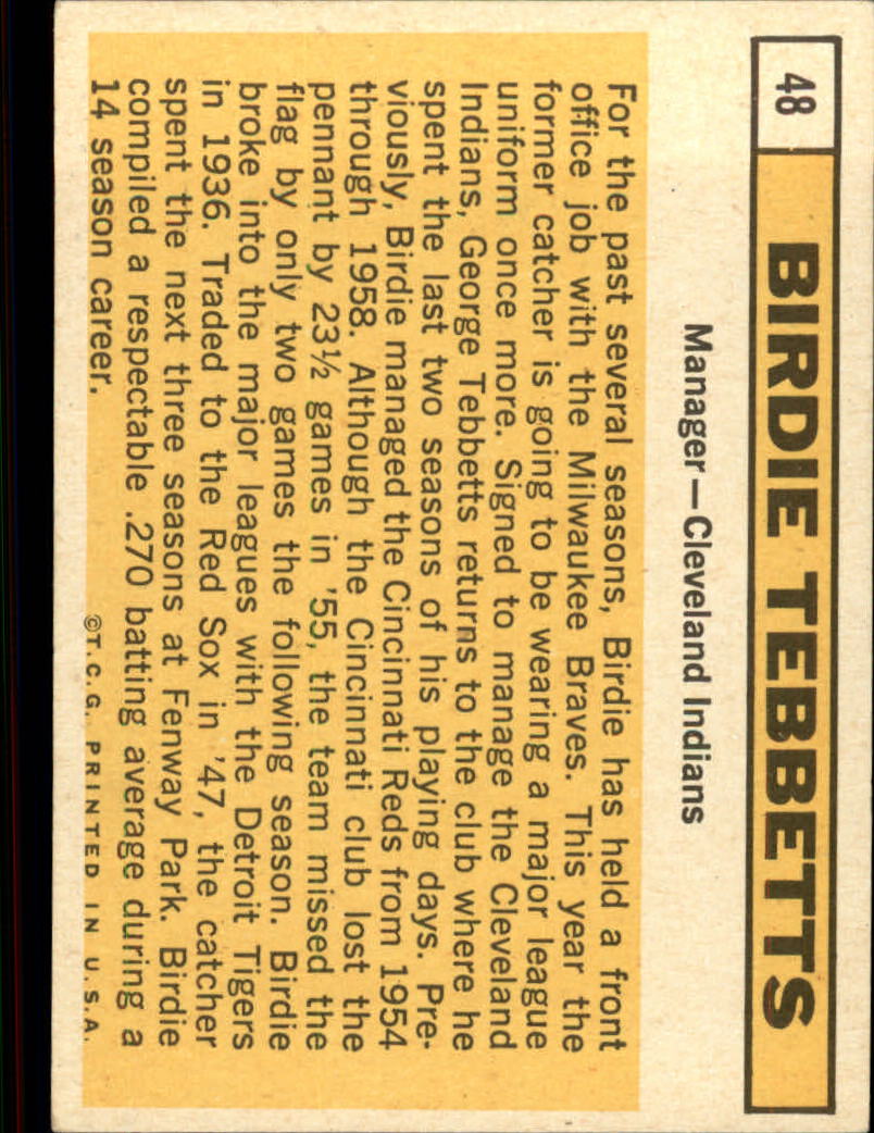 1963 TOPPS BASEBALL ASSORTED SINGLES U-PICK #2-73 - Picture 295 of 483